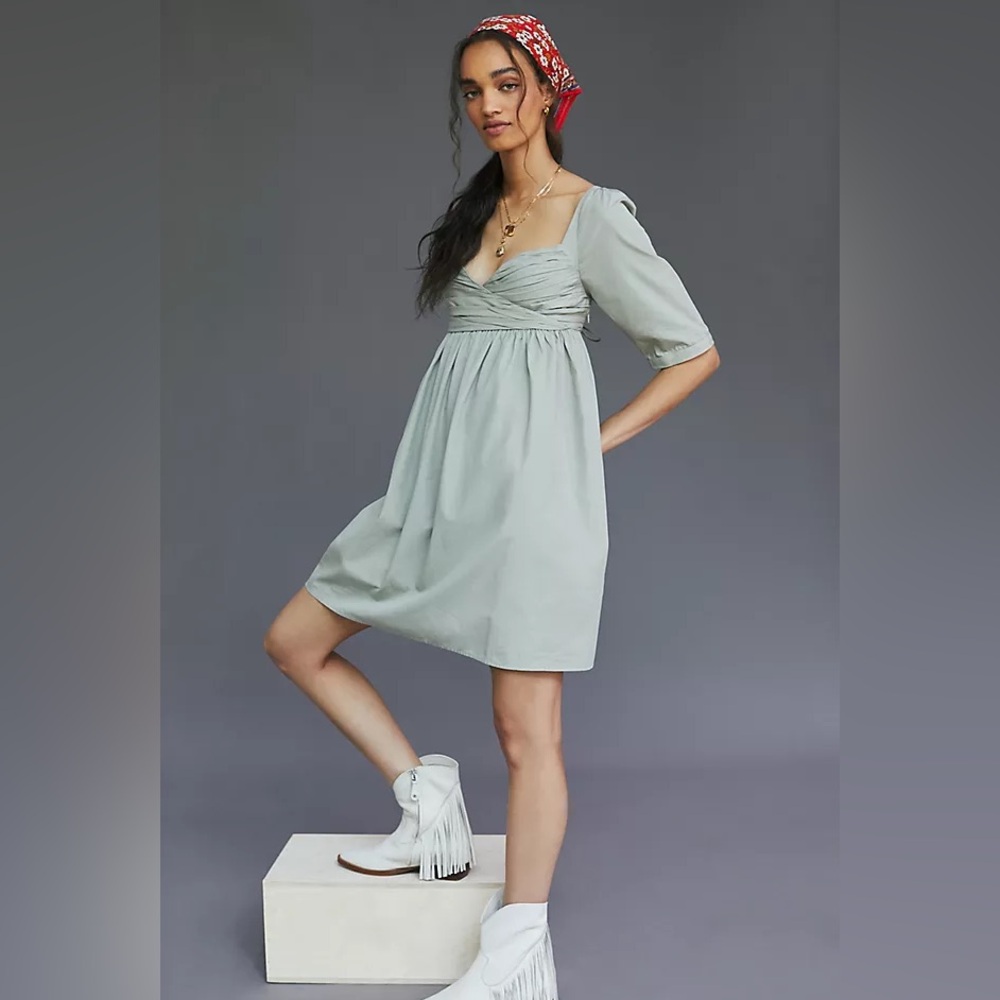 Anthropologie Forever That Girl 2X Plus Size Dress in Mint Green